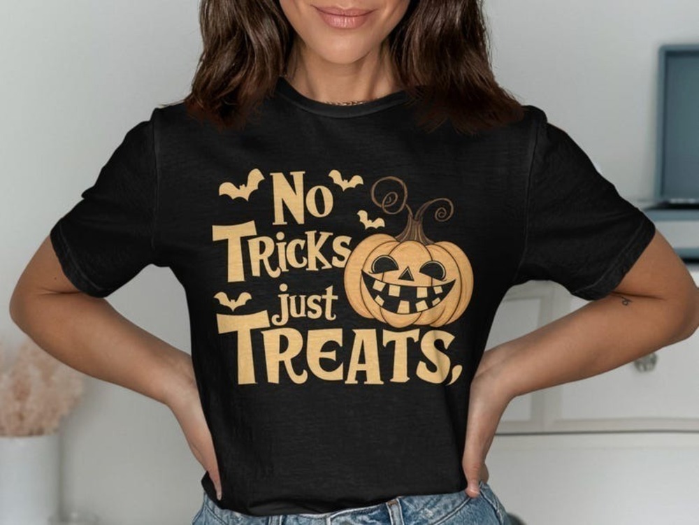 Halloween TShirt Spooktacular No Tricks Just Treats T-Shirt